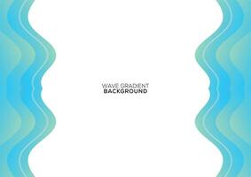 abstract gradient frame background design vector