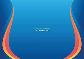 abstract frame background gradient design vector
