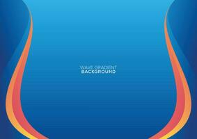 abstract frame background gradient design vector