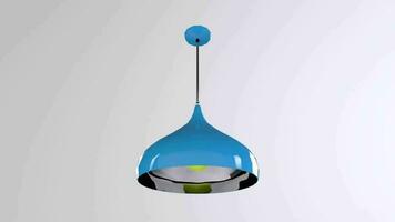 3d Rendering Of Hanging Lamp video