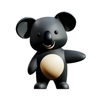 koala 3d le rendu icône illustration png