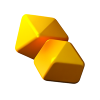 honeycomb 3d rendering icon illustration png