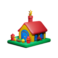 navidad 3d le rendu icône illustration png