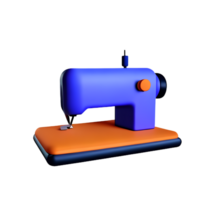 sewing 3d rendering icon illustration png