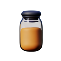 jar 3d rendering icon illustration png