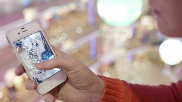 Using smartphone, handheld shot video
