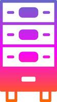 Drawer Vector Icon Design