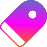 Key Tag Vector Icon Design