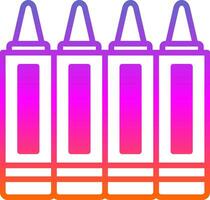 Crayons Vector Icon Design