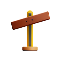 hout teken 3d renderen icoon illustratie png