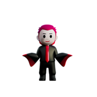 vampyr 3d tolkning ikon illustration png