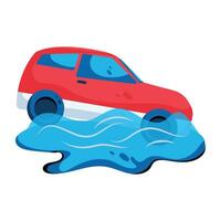 Trendy Flood Concepts vector