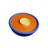 soup 3d rendering icon illustration png