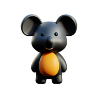 koala 3d interpretazione icona illustrazione png