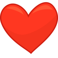 Red a heart png