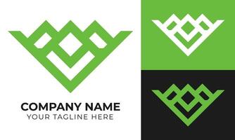 Creative modern real estate house and home logo design template Free Vector