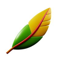 peacock feather 3d rendering icon illustration png