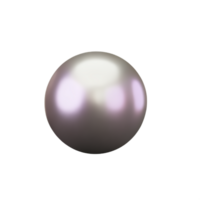 pearl 3d rendering icon illustration png