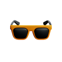 eye glasses 3d rendering icon illustration png