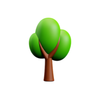 foliage 3d rendering icon illustration png