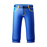 jeans 3d le rendu icône illustration png