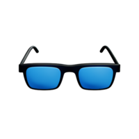 œil des lunettes 3d le rendu icône illustration png