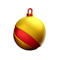 navidad 3d renderen icoon illustratie png