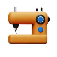 sewing 3d rendering icon illustration png