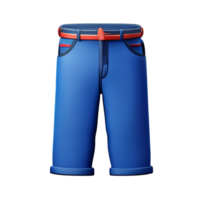 jeans 3d le rendu icône illustration png