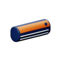 lucht conditioner 3d renderen icoon illustratie png