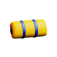 blanket 3d rendering icon illustration png