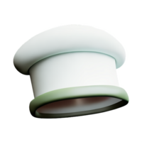 capocuoco cappello 3d interpretazione icona illustrazione png