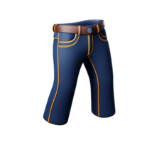 jeans 3d tolkning ikon illustration png