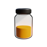 jar 3d rendering icon illustration png