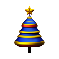 navidad 3d representación icono ilustración png