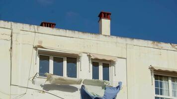 Sun-Drenched Laundry in Spain video