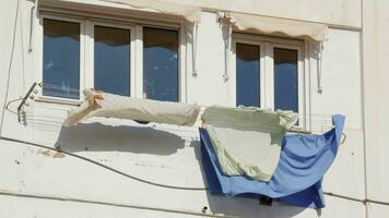 Sun-Dried Laundry in Spain video