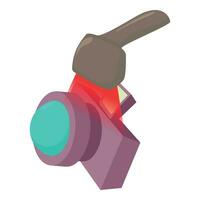 Device scanning icon isometric vector. Scanning equipment checking photo camera vector