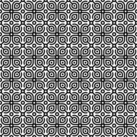 Abstract seamless pattern with silhouettes flowers in black and white. Floral repeating monochrome background. Endless print texture. Fabric design. Wallpaper - vector