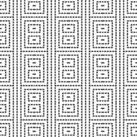 Abstract seamless pattern with silhouettes flowers in black and white. Floral repeating monochrome background. Endless print texture. Fabric design. Wallpaper - vector