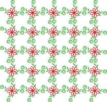 Abstract seamless pattern with silhouettes flowers in black and white. Floral repeating monochrome background. Endless print texture. Fabric design. Wallpaper - vector