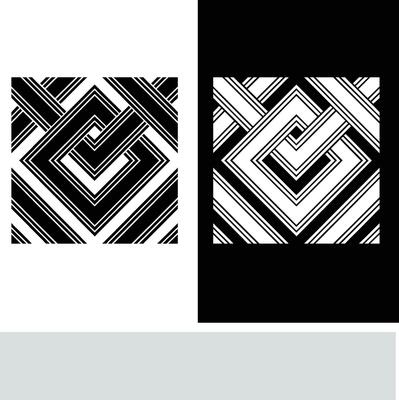 Abstract seamless pattern with silhouettes flowers in black and white. Floral repeating monochrome background. Endless print texture. Fabric design. Wallpaper - vector