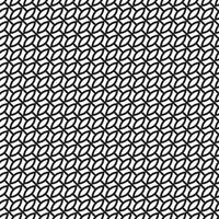 resumen sin costura modelo con siluetas flores en negro y blanco. floral repitiendo monocromo antecedentes. interminable impresión textura. tela diseño. fondo de pantalla - vector