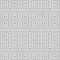 Abstract seamless pattern with silhouettes flowers in black and white. Floral repeating monochrome background. Endless print texture. Fabric design. Wallpaper - vector