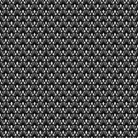 Abstract seamless pattern with silhouettes flowers in black and white. Floral repeating monochrome background. Endless print texture. Fabric design. Wallpaper - vector