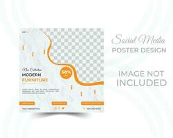 Digital business marketing social media post and web banner Digital business marketing social media post vector