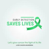 Unity for a Cure. Awareness Campaign Liver Health vector