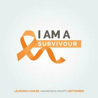 Inspire Change. Illuminate Lives Vector Background Leukemia Cancer