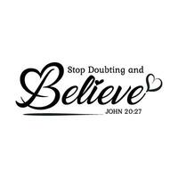 Biblical Phrase, Christian Faith, typography for print vector