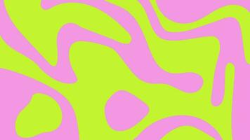 Cool abstract background in y2k style. Trippy psychedelic pattern. Trendy groovy vector design. New aesthetic backdrop with marble effect. Funky texture in retro 70s style. Acid pink and green colors